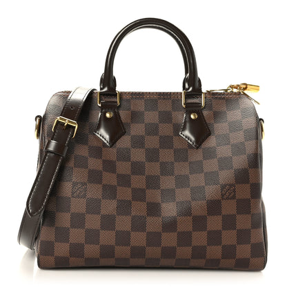 Louis Vuitton Damier Ebene Speedy Bandouliere 25 1 of 11