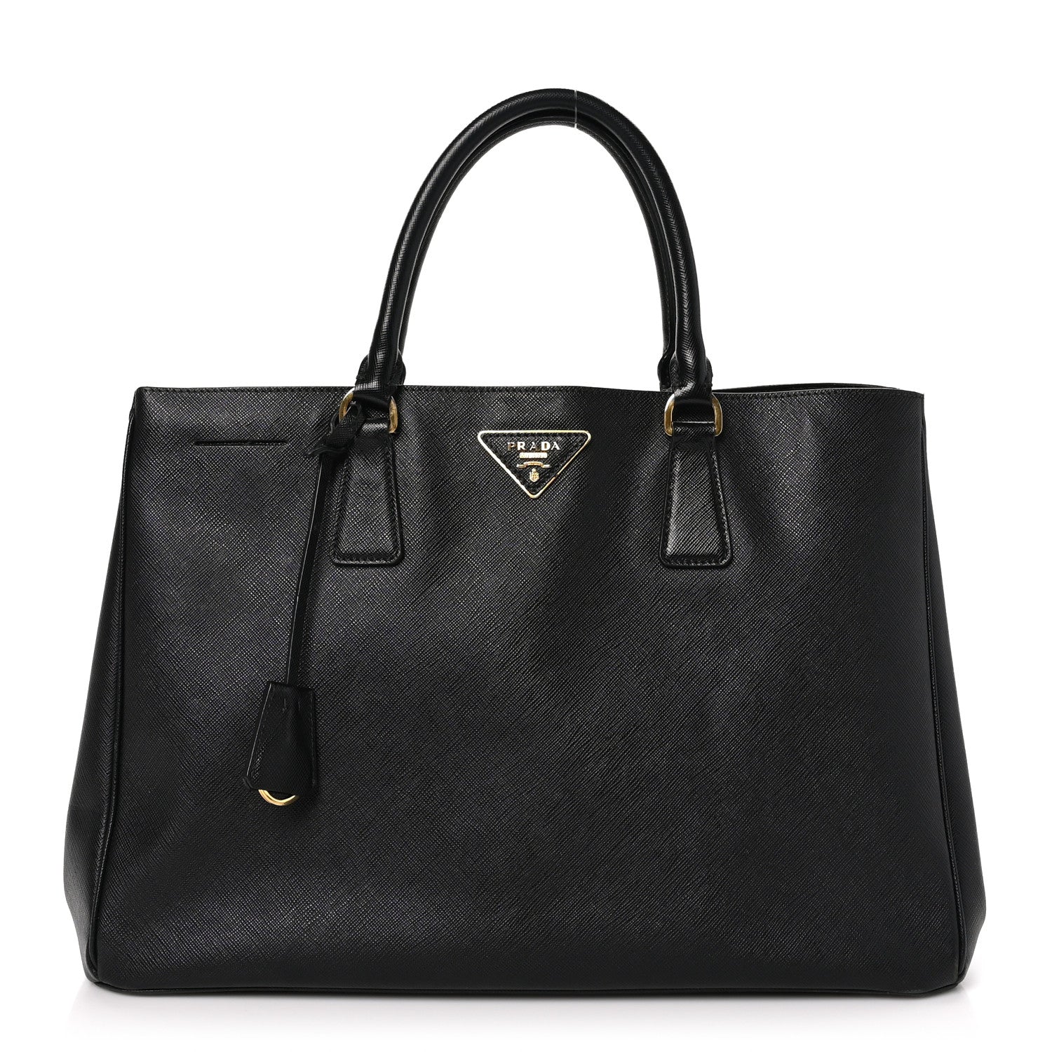Prada Saffiano Lux Large Tote Black 1 of 11