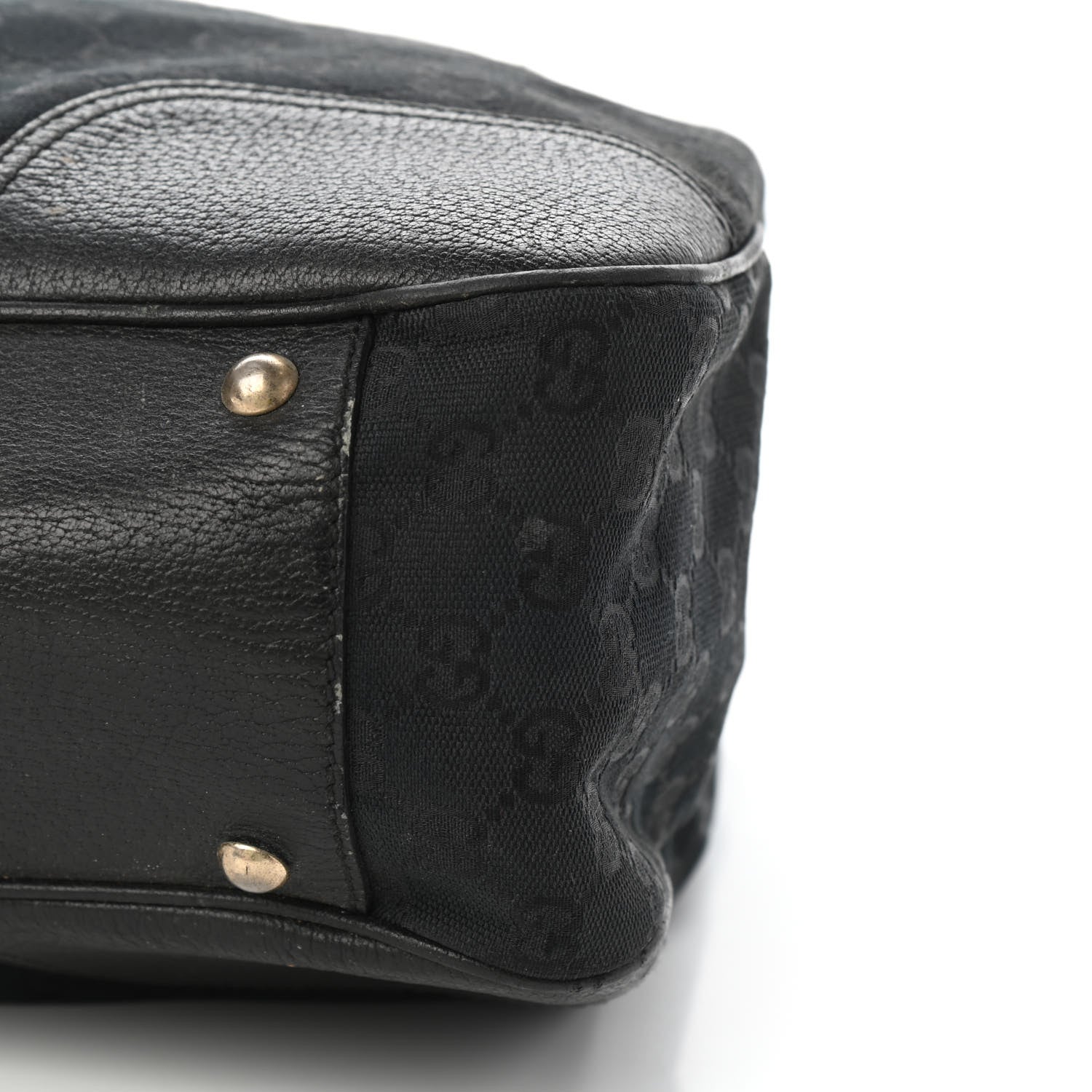 Gucci Monogram Large Princy Tote Black 9 of 10