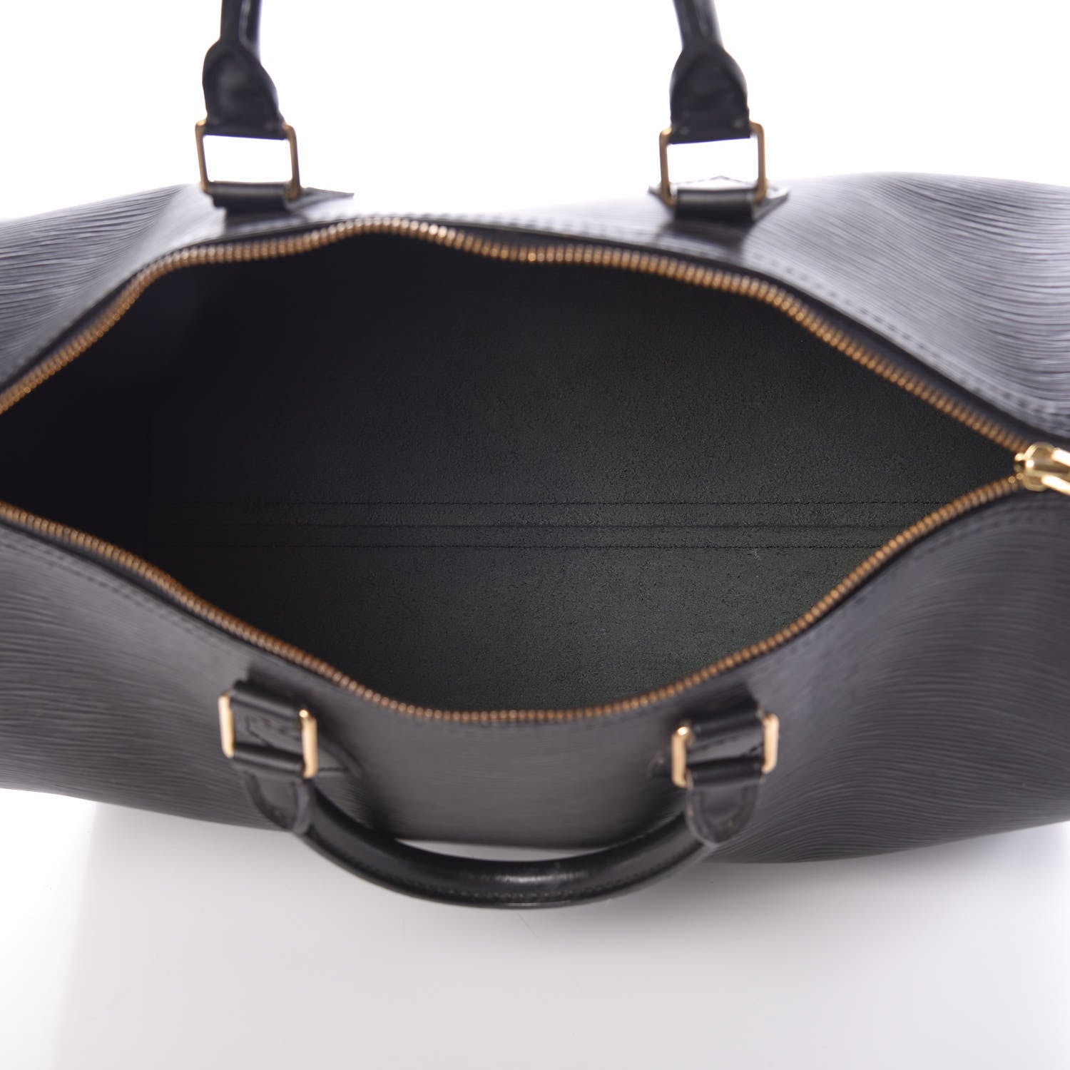 Louis Vuitton Epi Speedy 35 Black 5 of 11