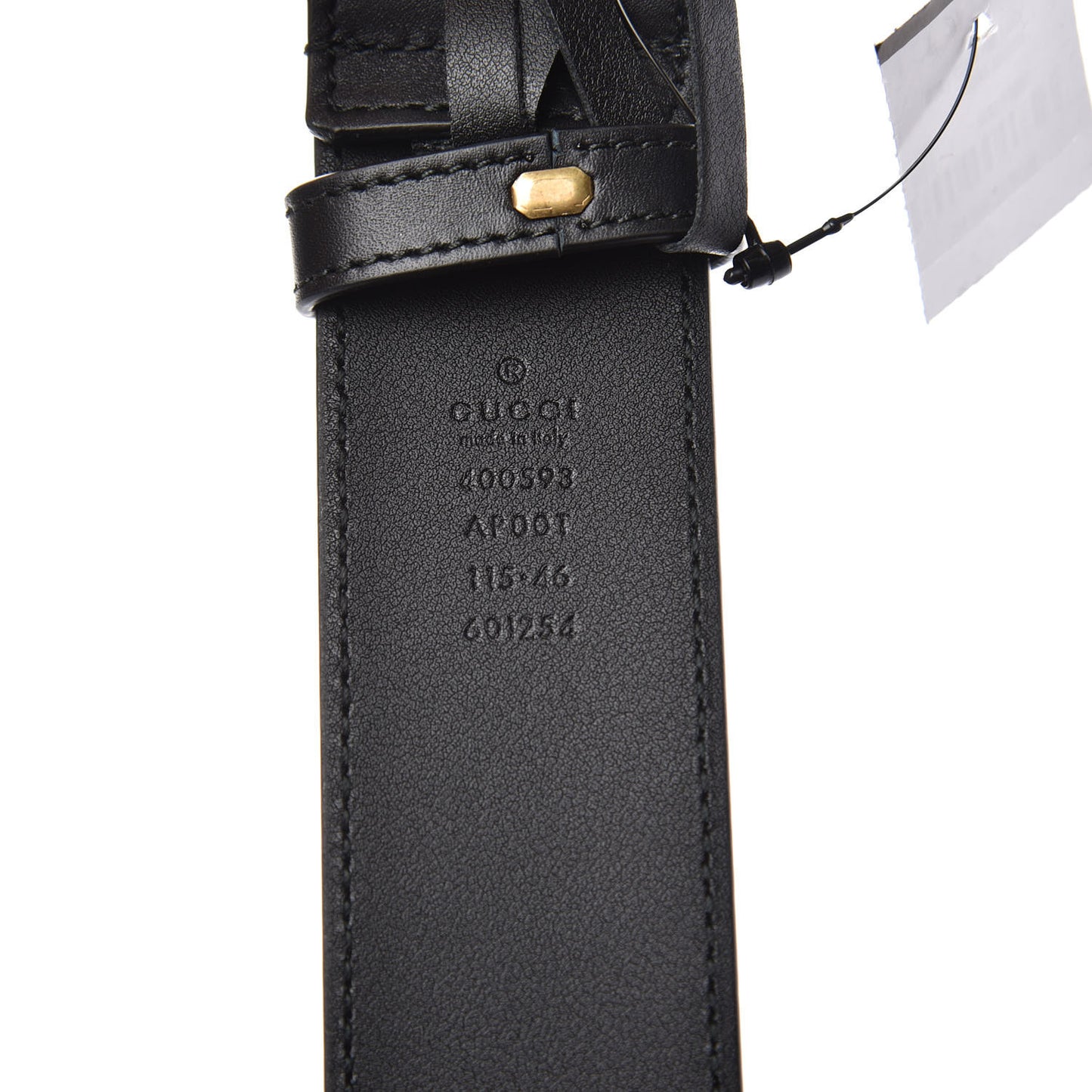 Calfskin Double G 40mm Belt 115 46 Black