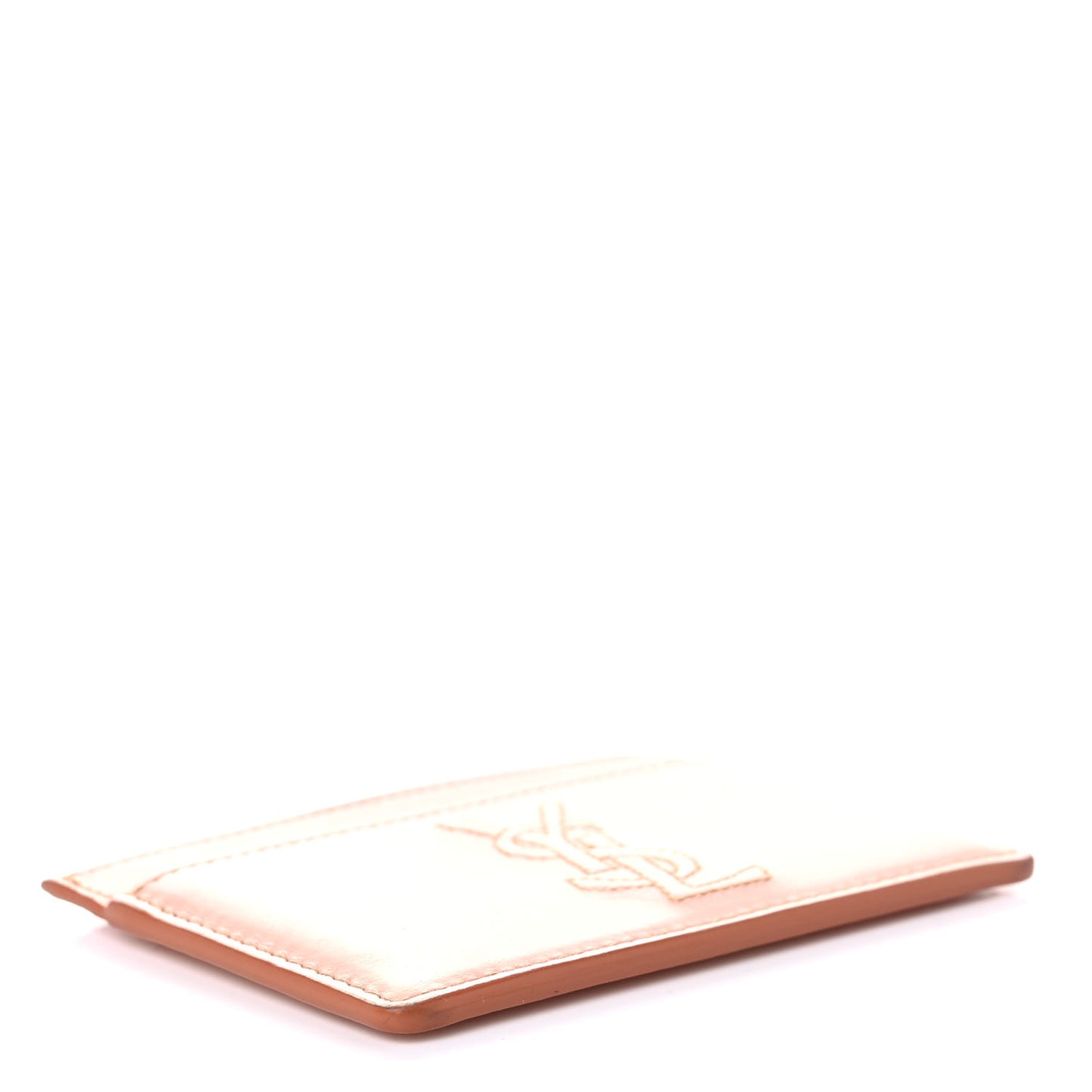 Calfskin Belle De Jour Card Case Blush
