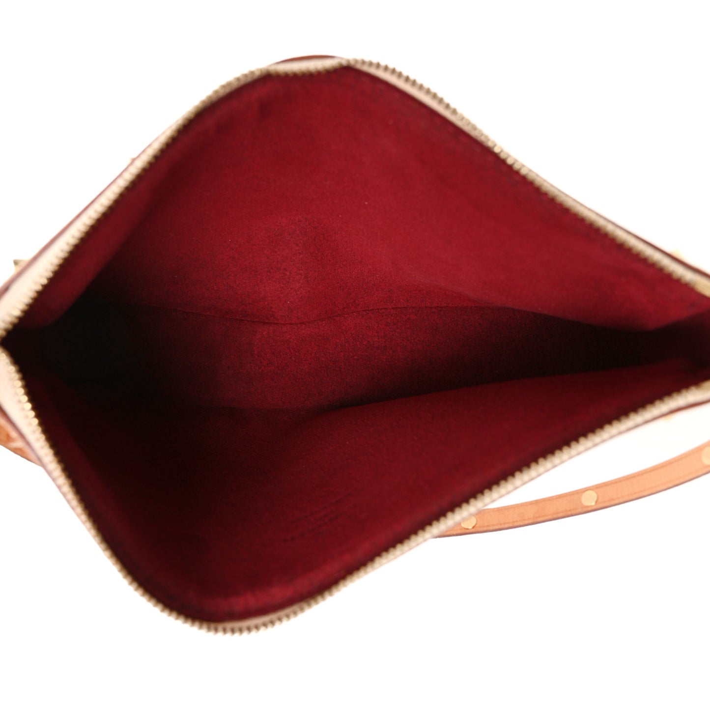 Monogram Multicolor Pochette Accessories White