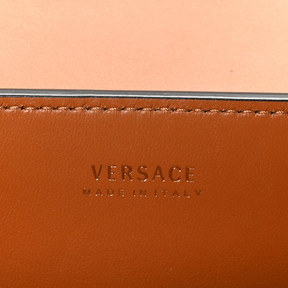 Versace Vitello Barocco Virtus V Medium Top Handle Shoulder Bag Oud 6 of 9