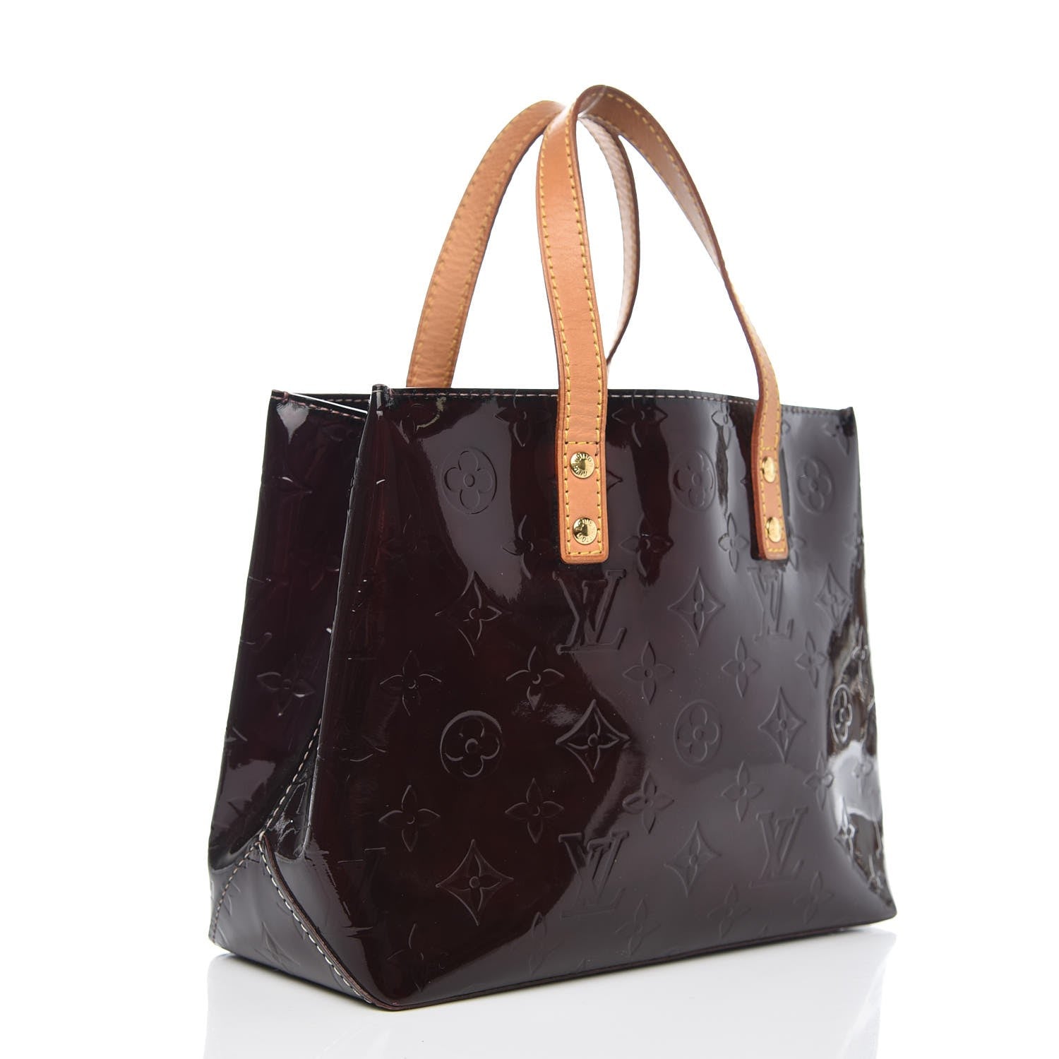 Louis Vuitton Vernis Reade PM Amarante 3 of 8