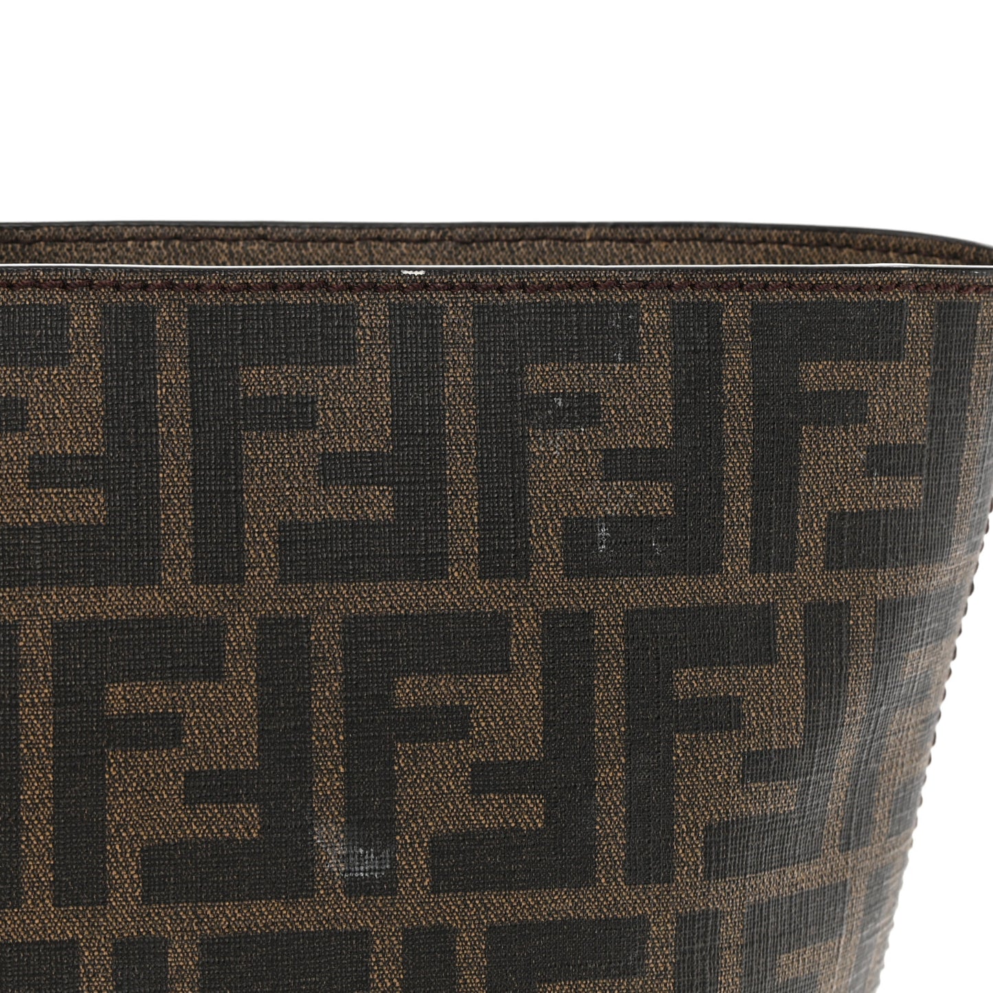 Zucca Spalmati Medium Roll Tote Tobacco Moro