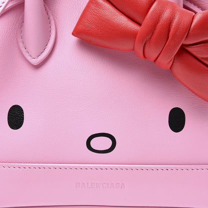 Balenciaga Calfskin Hello Kitty XXS Ville Top Handle Bag Pink 9 of 10