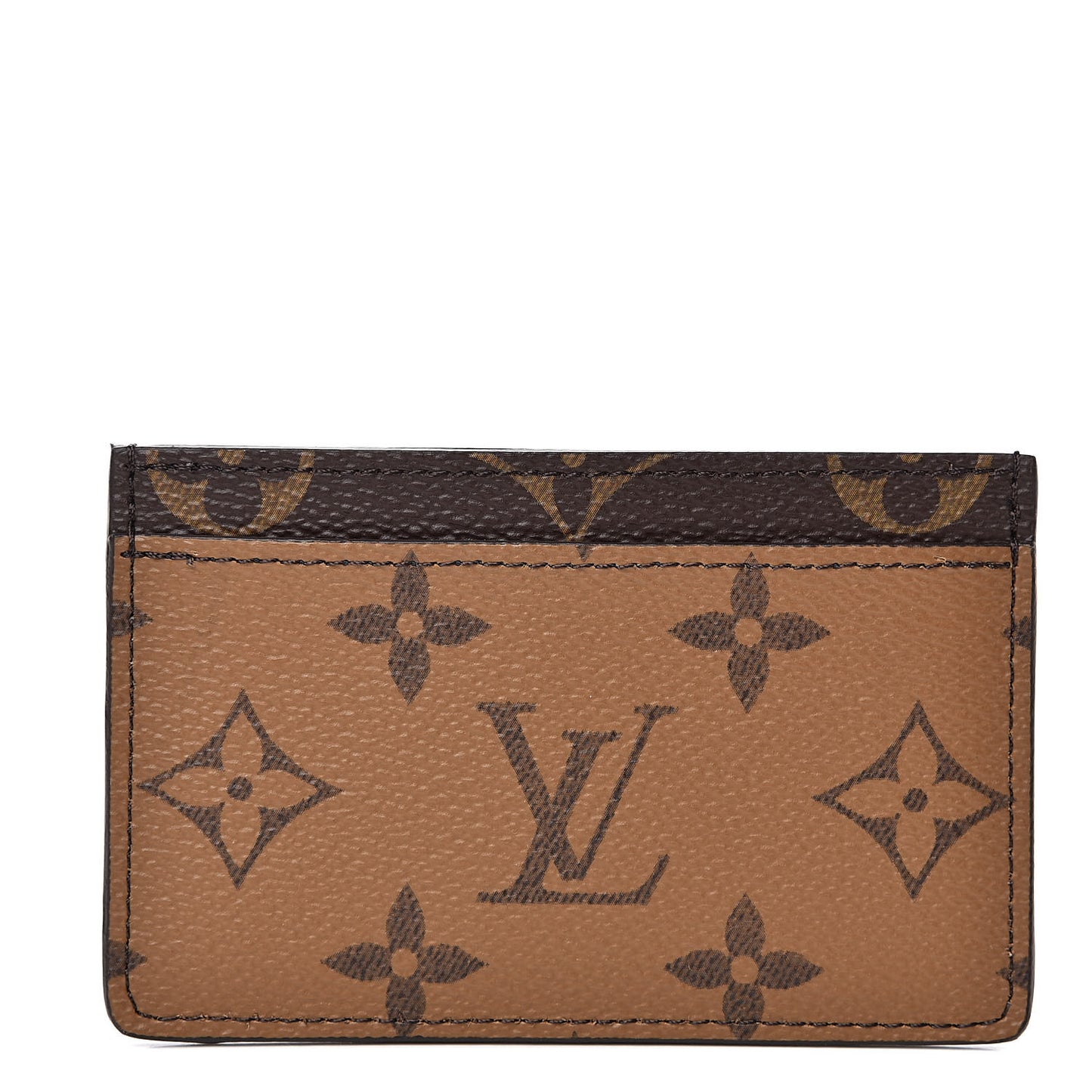 Reverse Monogram Card Holder