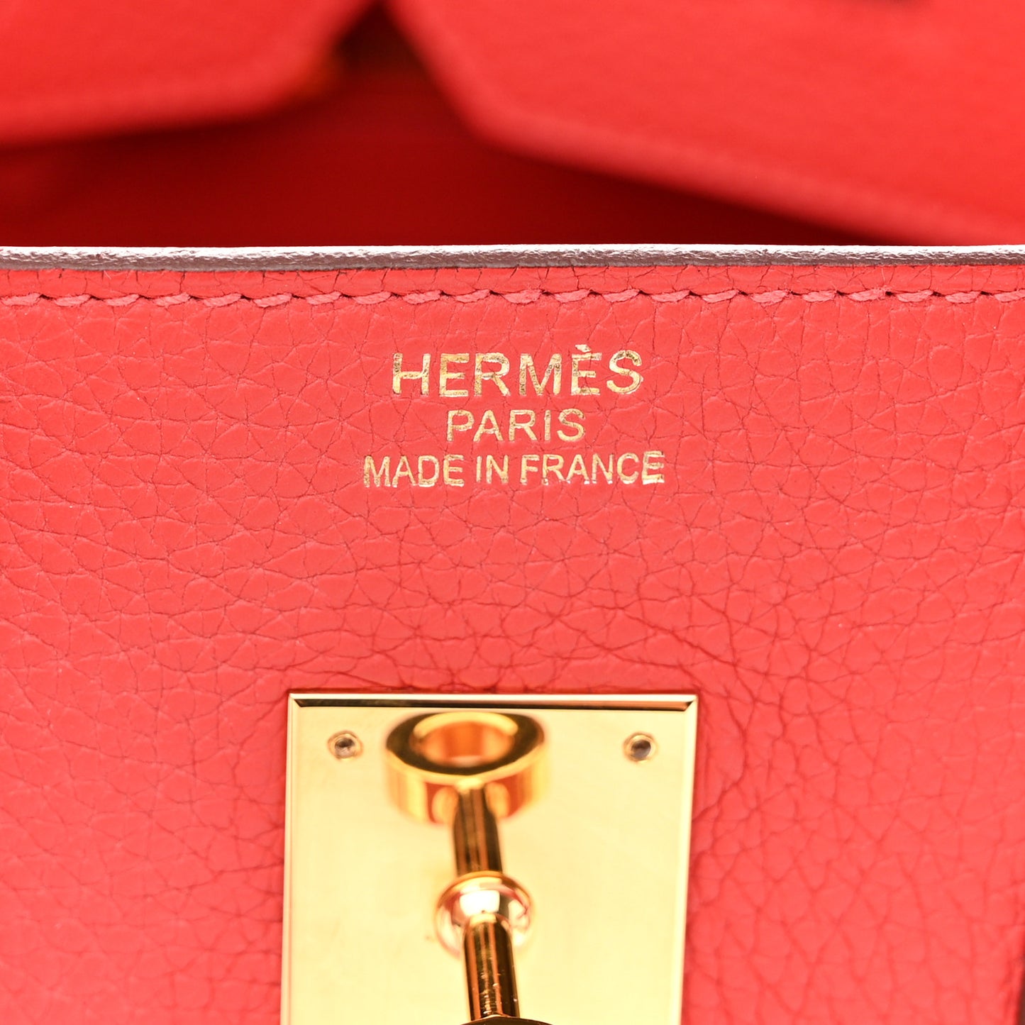 Taurillon Clemence Birkin 35 Rose Jaipur