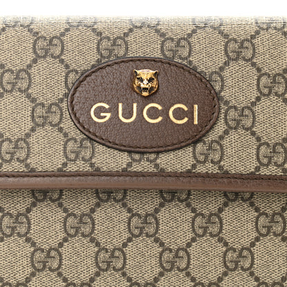 Gucci GG Supreme Monogram Neo Vintage Web Belt Bag Brown 8 of 11