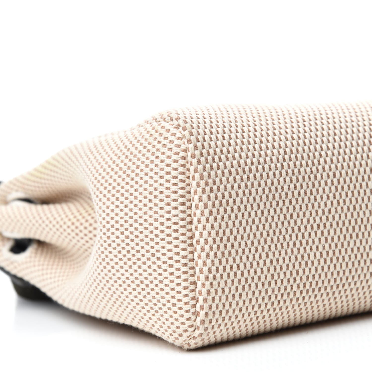 Hermes Toile Vache Calfskin Herbag 30 PM Black 13 of 26