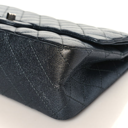 Chanel Metallic Calfskin Quilted 2.55 Reissue 227 Flap Charcoal 9 of 9