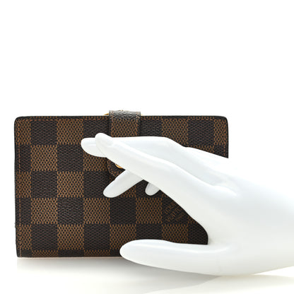 Louis Vuitton Damier Ebene French Purse Wallet 1 of 6