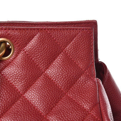 Chanel Caviar Quilted Petit Timeless Tote PTT Dark Pink 20 of 22
