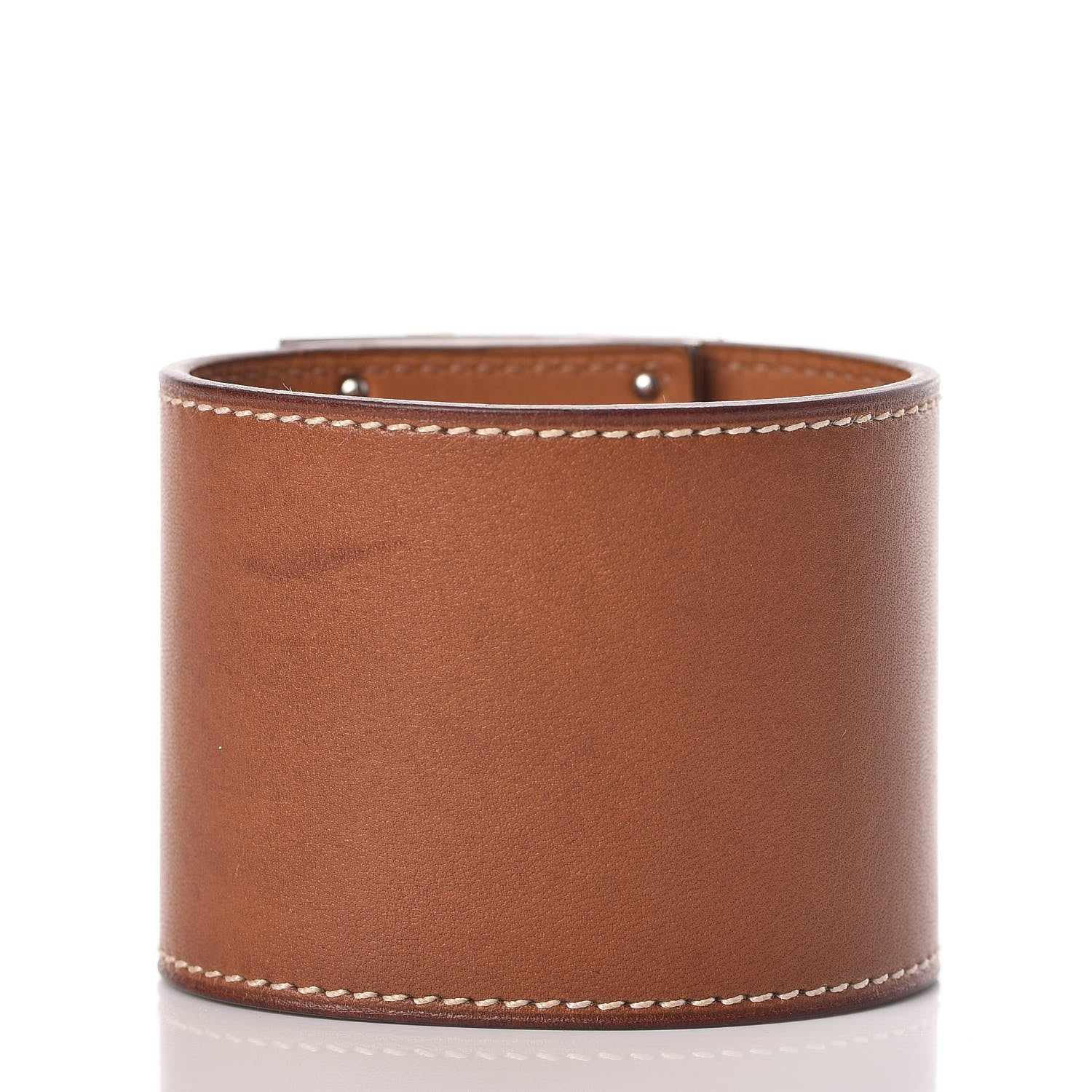 Hermes Barenia Kelly Extreme Dog Bracelet S Fauve 7 of 14