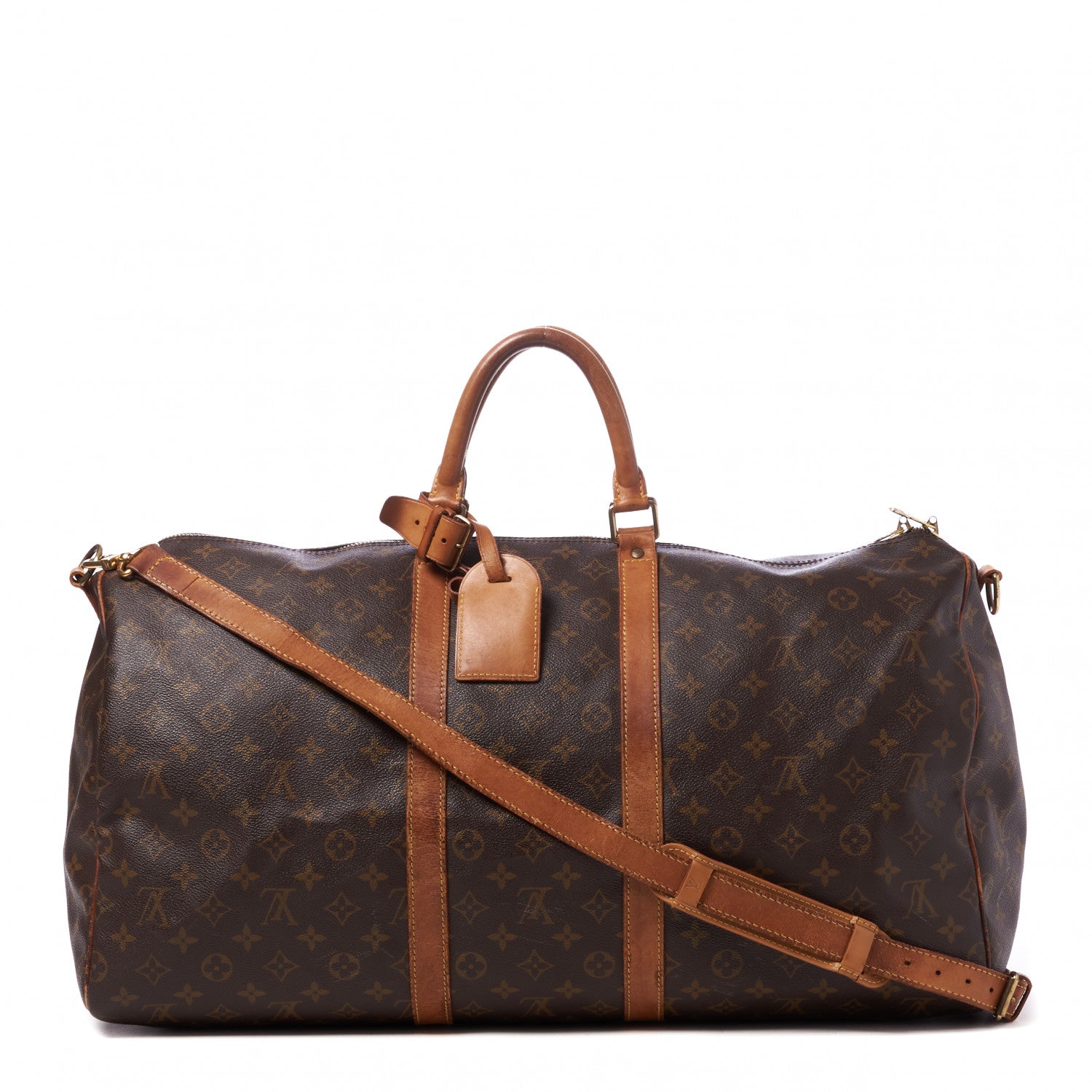Louis Vuitton Monogram Keepall Bandouliere 55 1 of 11