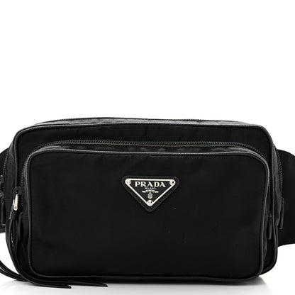 Prada Tessuto Nylon Belt Bag Black 7 of 9