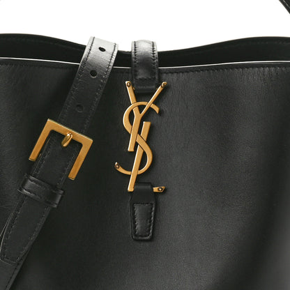 Saint Laurent Shiny Calfskin Le 37 Bucket Bag Black 8 of 10