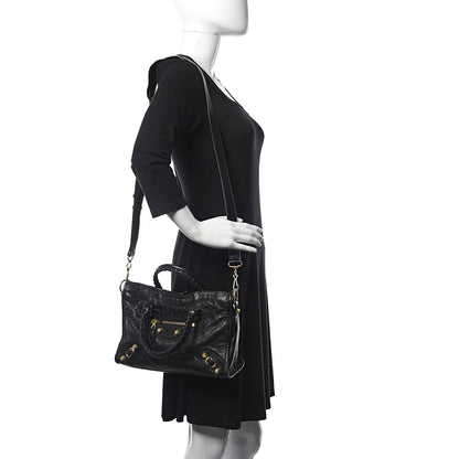 Balenciaga Agneau Giant 12 Gold Hardware S City Black 2 of 10