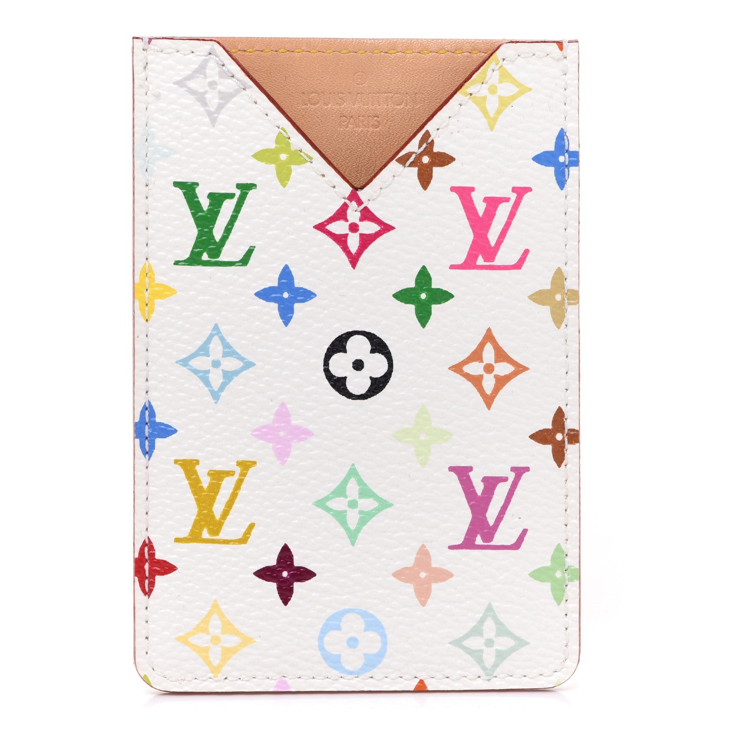 Louis Vuitton Monogram Multicolor Mirror and Case Pouch White 3 of 8