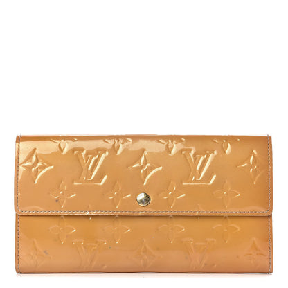 Louis Vuitton Vernis Sarah Wallet Noisette 1 of 14