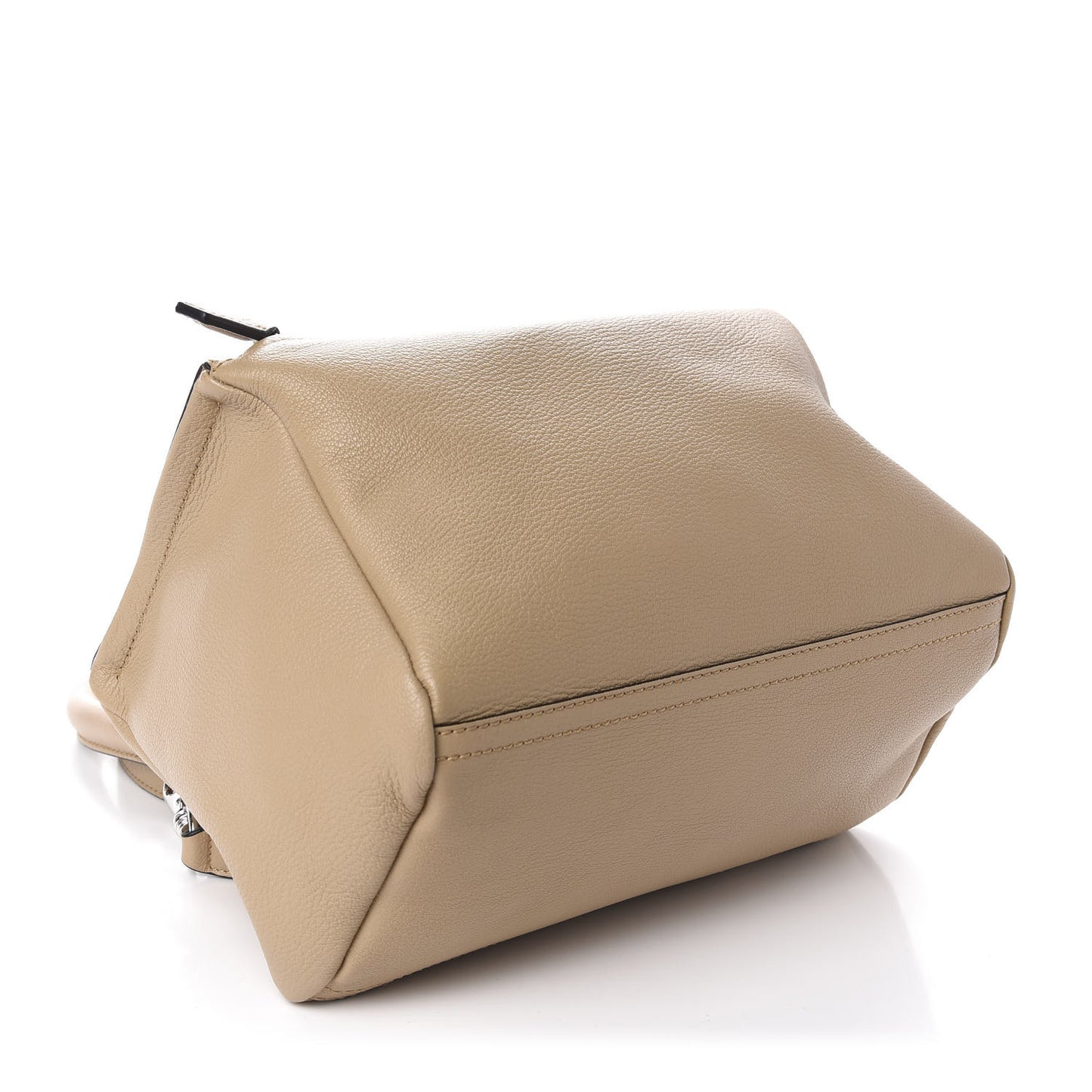 Sugar Goatskin Small Pandora Camel