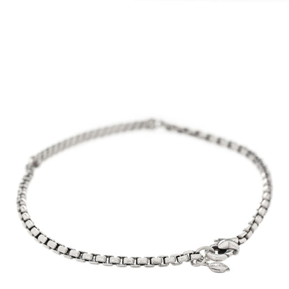 David Yurman Sterling Silver Black Diamond Petite Pave Metro Bar Bracelet 2 of 3
