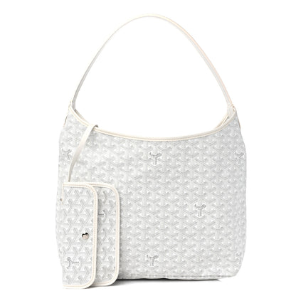 Goyard Goyardine Boheme Hobo White 1 of 11