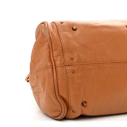 Chloe Calfskin Medium Paddington Satchel Tan 8 of 12