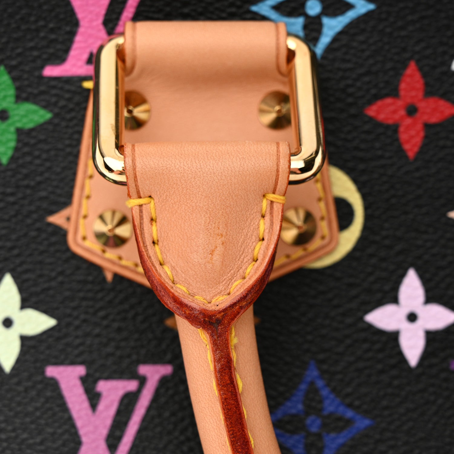 Louis Vuitton Monogram Multicolor Alma Black 11 of 11