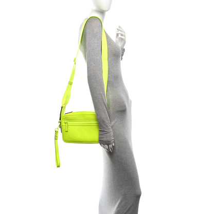 Gucci Rubber Effect Monogram GG Crossbody Bag Fluorescent Yellow 4 of 19