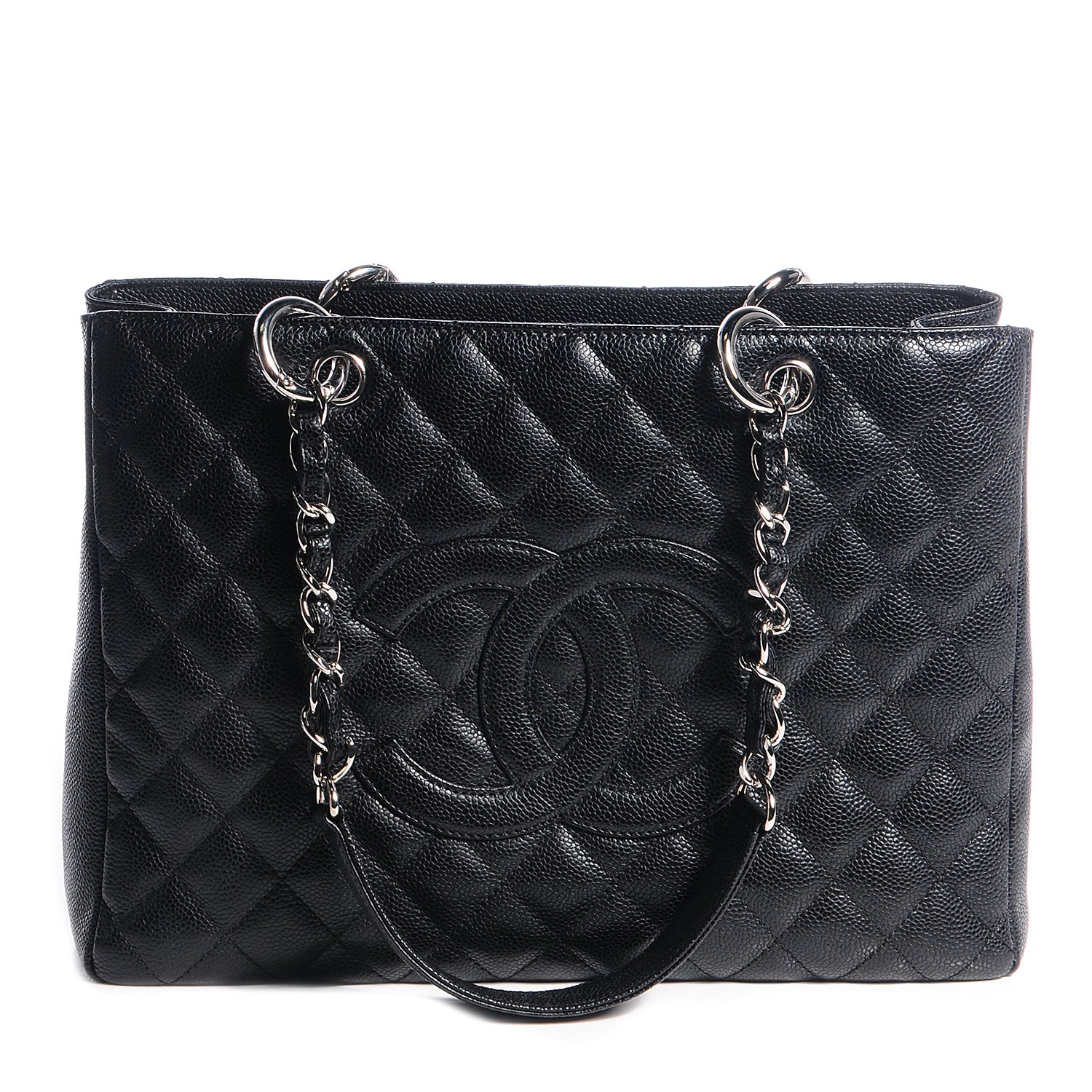 Chanel Caviar Grand Shopping Tote GST Black 1 of 8