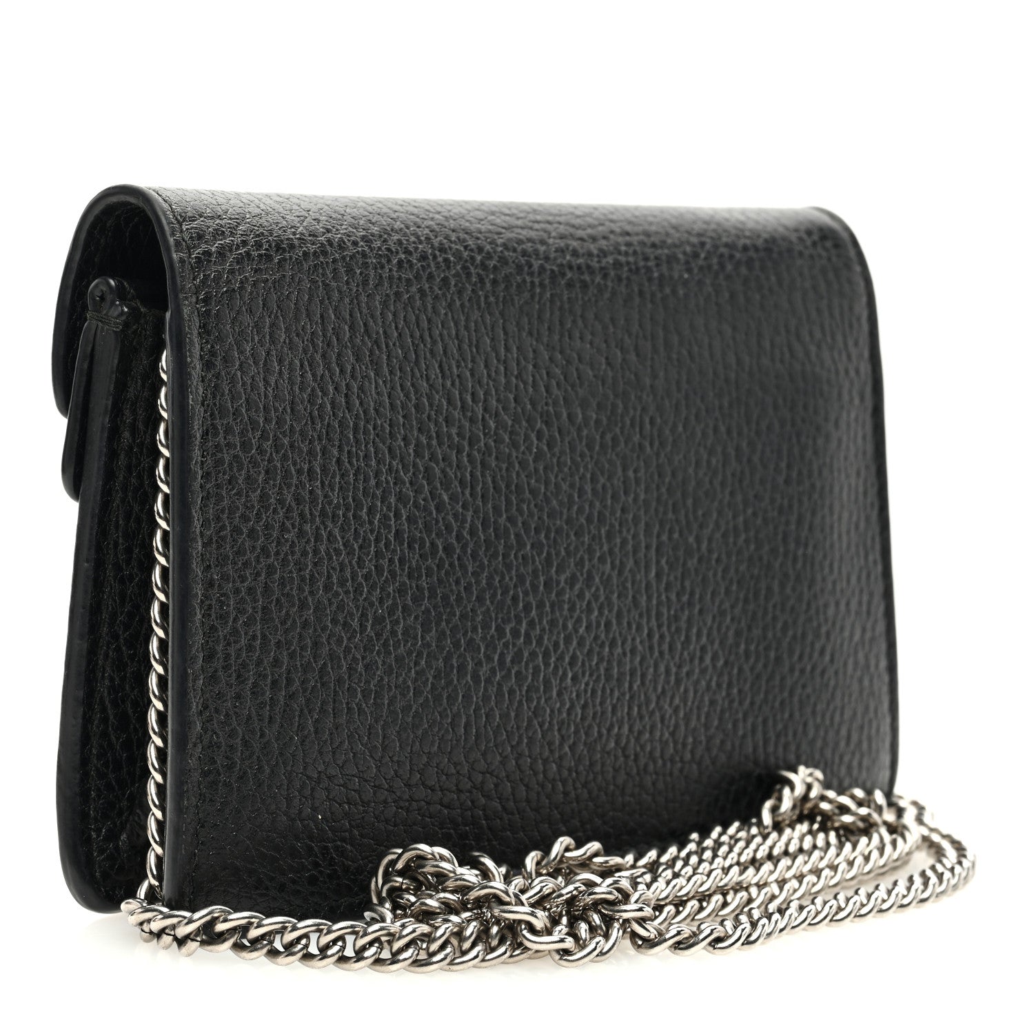 Gucci Calfskin Super Mini Dionysus Shoulder Bag Black 3 of 9