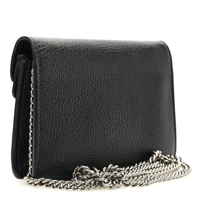 Gucci Calfskin Super Mini Dionysus Shoulder Bag Black 3 of 9