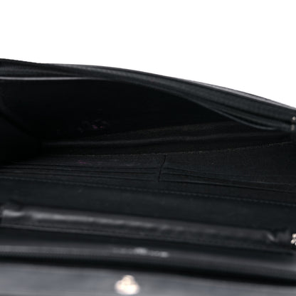 Chanel Caviar Timeless CC Wallet On Chain WOC Black 8 of 17