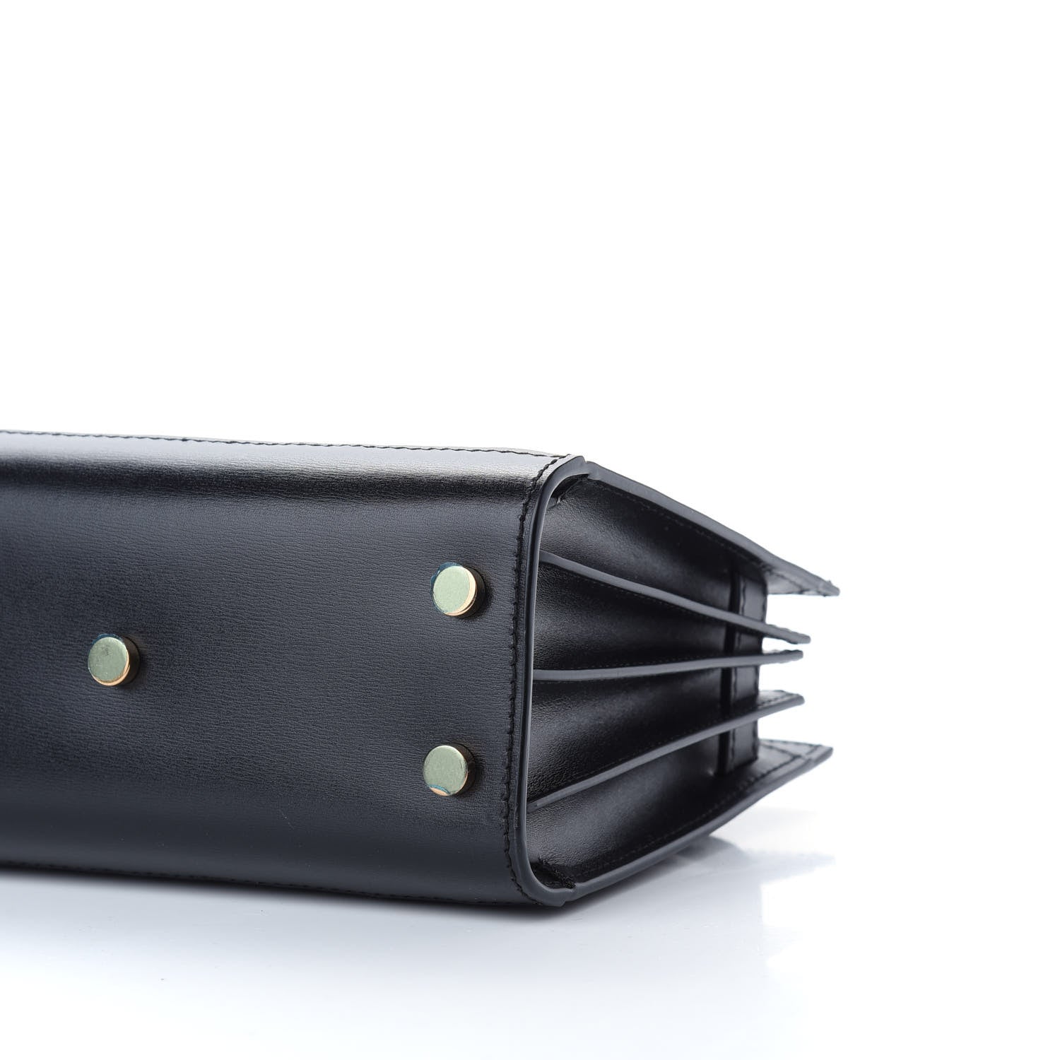 Saint Laurent Calfskin Paglia Palm Nano Sac De Jour Black 8 of 8
