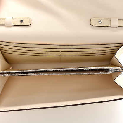 Hermes Ostrich Constance Long Wallet To Go Nata 5 of 12