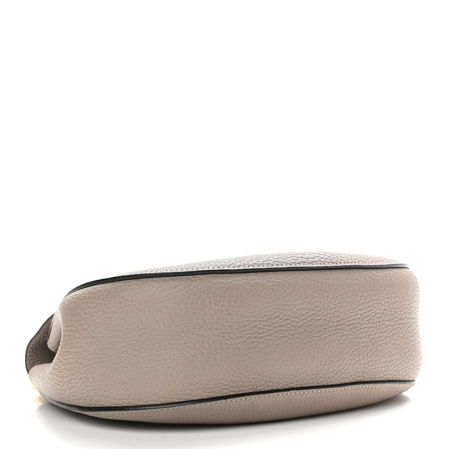 Grained Lambskin Drew Shoulder Bag Motty Grey