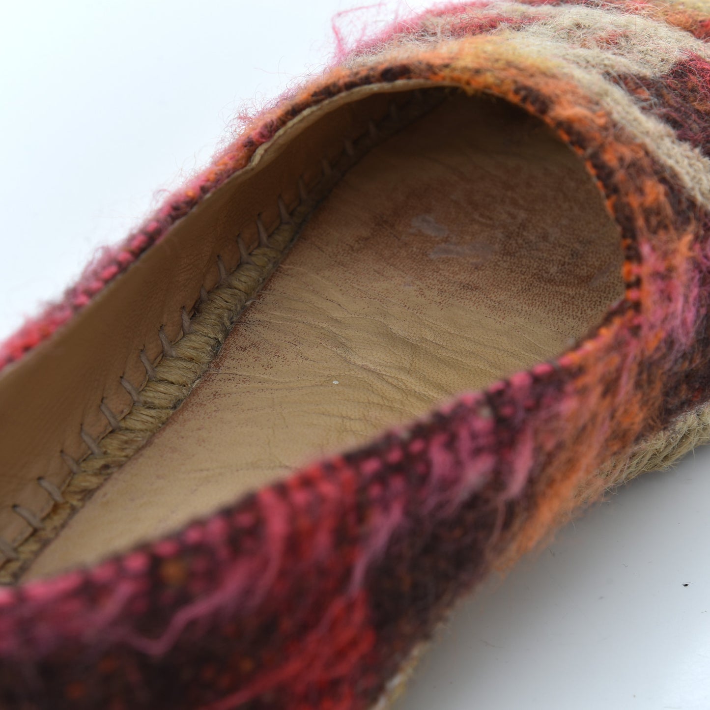 Tweed CC Espadrilles 41 Brown Pink