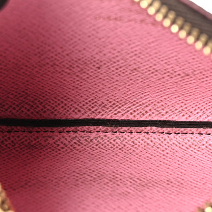 Louis Vuitton Monogram 2022 Christmas Animation Paris Key Pouch Pink 5 of 6