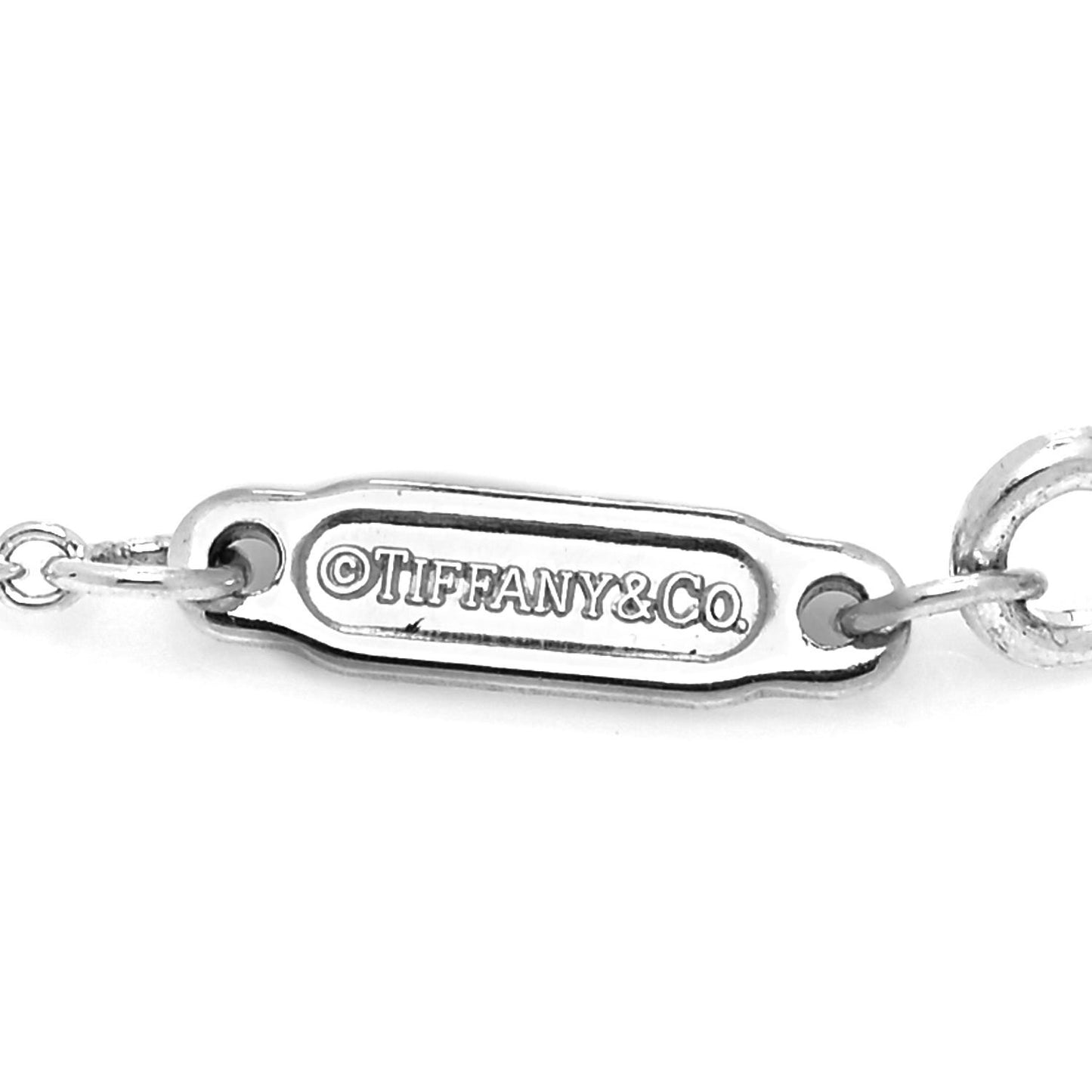 Sterling Silver Small T Smile Pendant Necklace