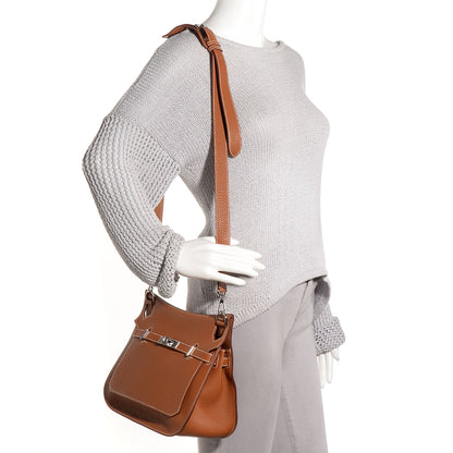 Hermes Taurillon Clemence Jypsiere 28 Gold 2 of 23