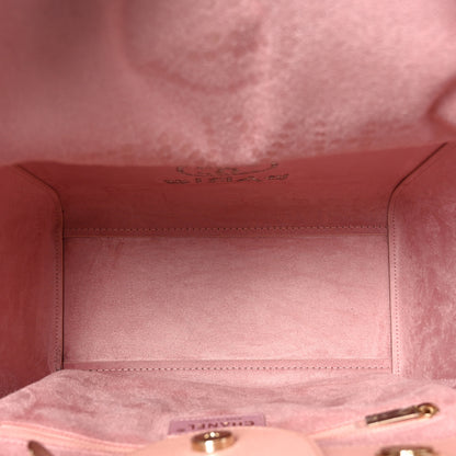 Chanel Caviar Small Studded Deauville Tote Light Pink 5 of 11