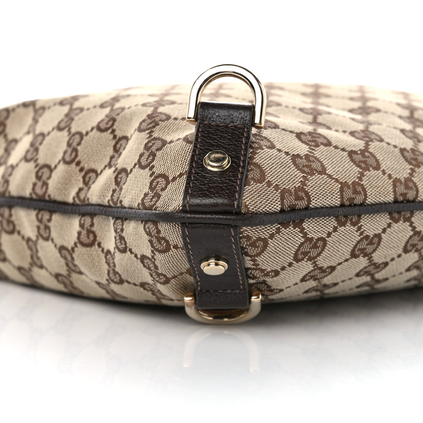 Monogram Abbey Messenger Bag Dark Brown