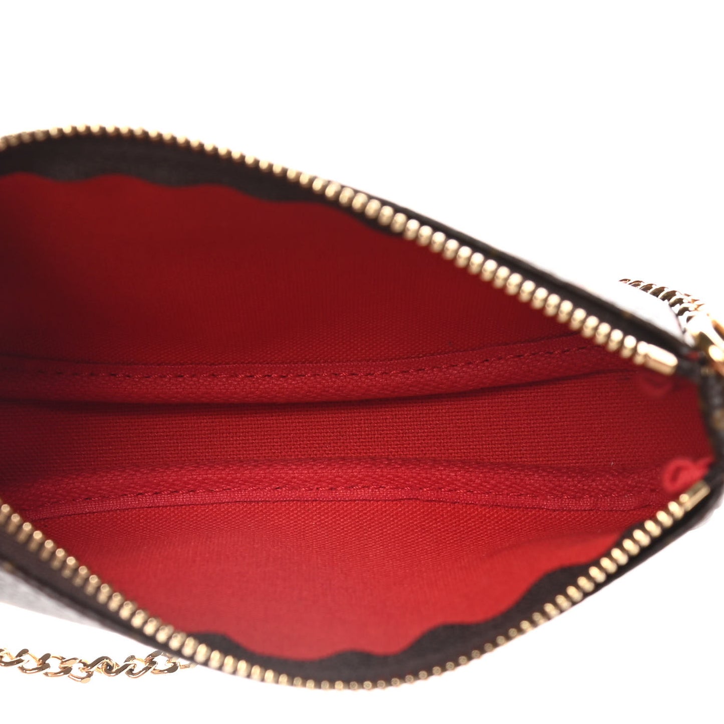 Monogram 2020 Christmas Animation Bumper Cars Mini Pochette Accessories Coquelicot