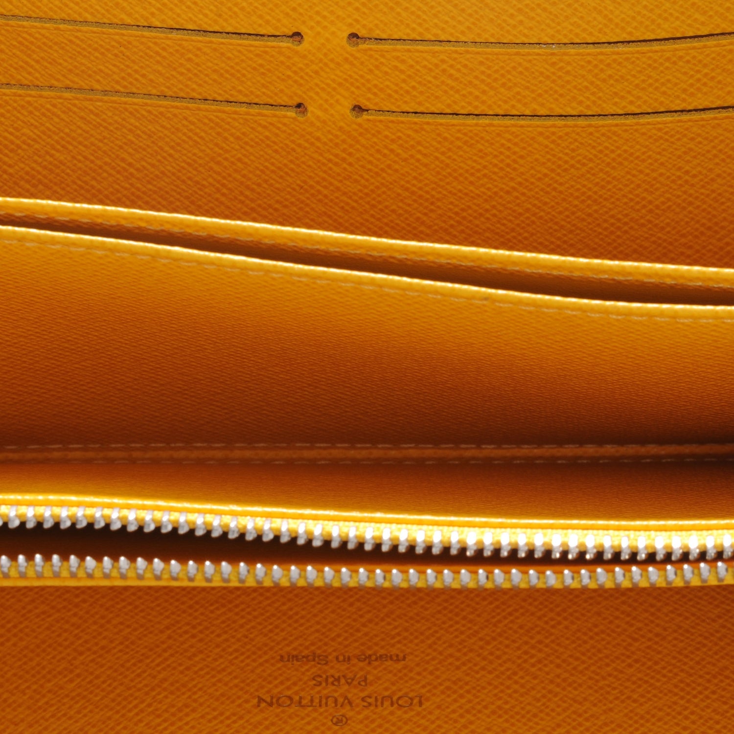 Louis Vuitton Epi Zippy Wallet Citron 5 of 7