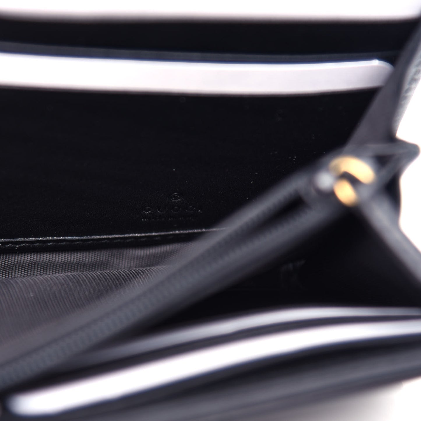 Calfskin Matelasse GG Marmont Continental Wallet Black