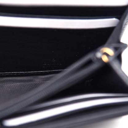 Gucci Calfskin Matelasse GG Marmont Continental Wallet Black 7 of 8