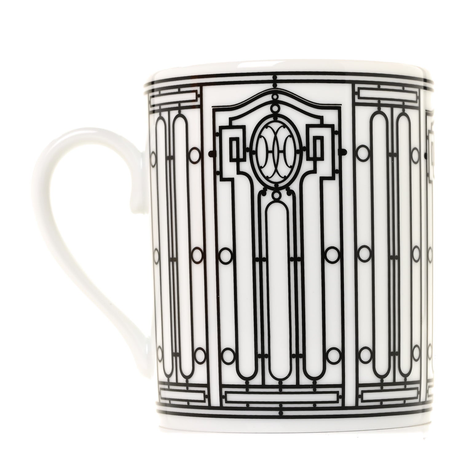 Hermes Porcelain H Deco Mug 1 of 5