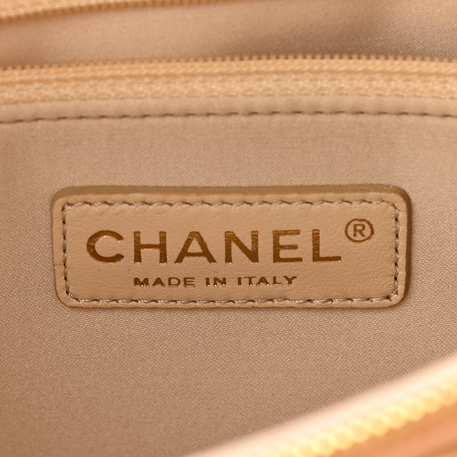 Chanel Caviar Quilted Grand Shopping Tote GST Beige Clair 7 of 11